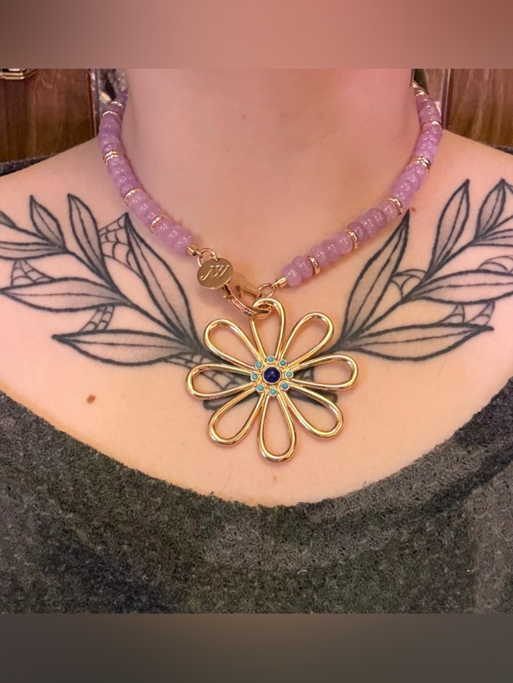 JANE WIN JOY Daisy Flower Pendant (Jumbo- Sold Out!)